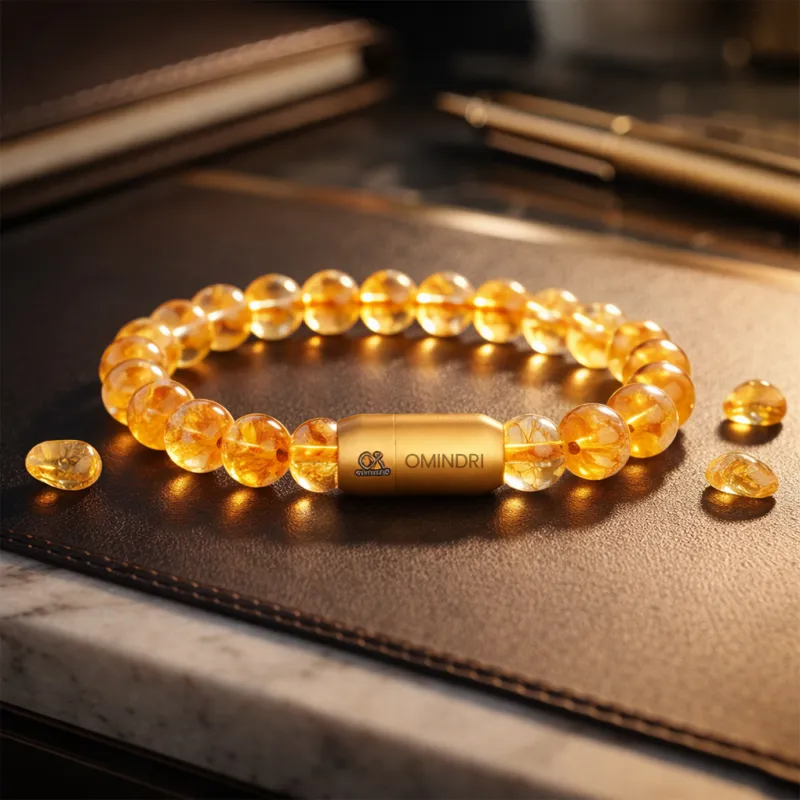 Elysian Citrine Natural Stone Bracelet