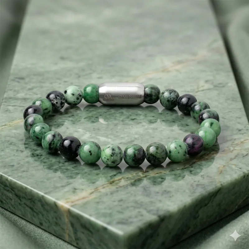 Premium Ruby Zoisite Bracelet