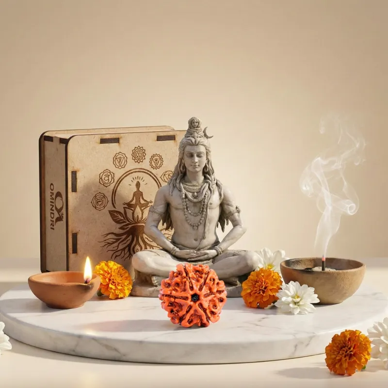 6 Mukhi Nepali Lab Certified Rudraksha