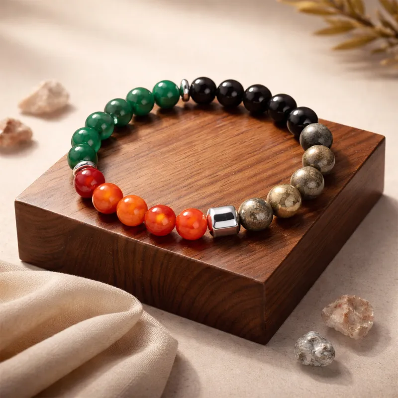 Virgo Zodiac Sign Natural Stone Bracelet