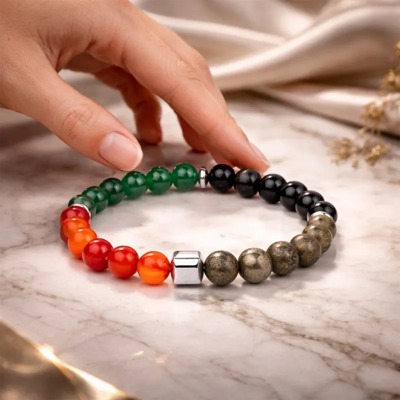 Virgo Zodiac Sign Natural Stone Bracelet