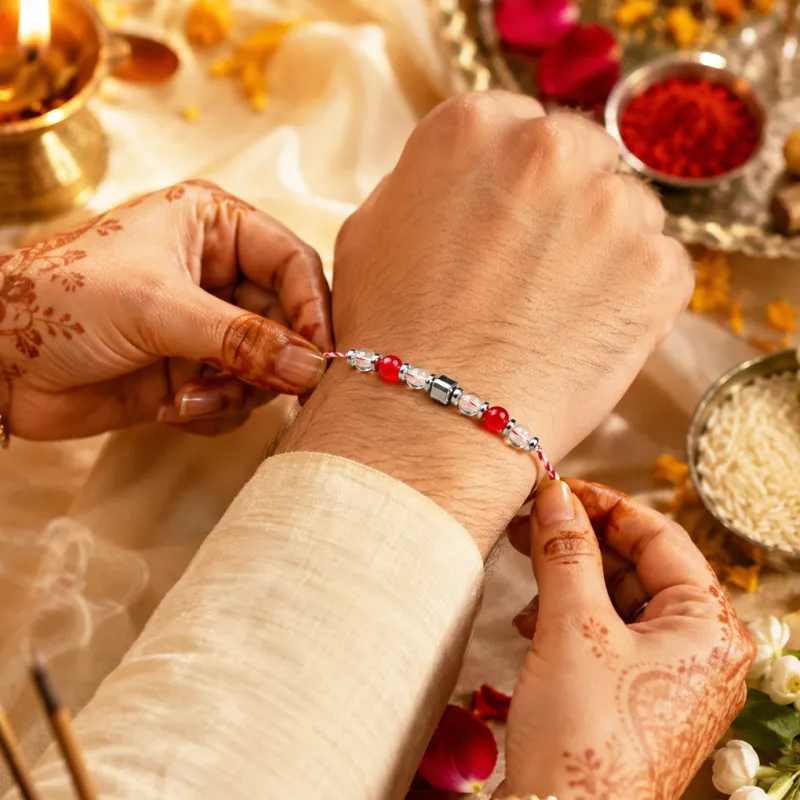 Shree Crystal Rakhi 